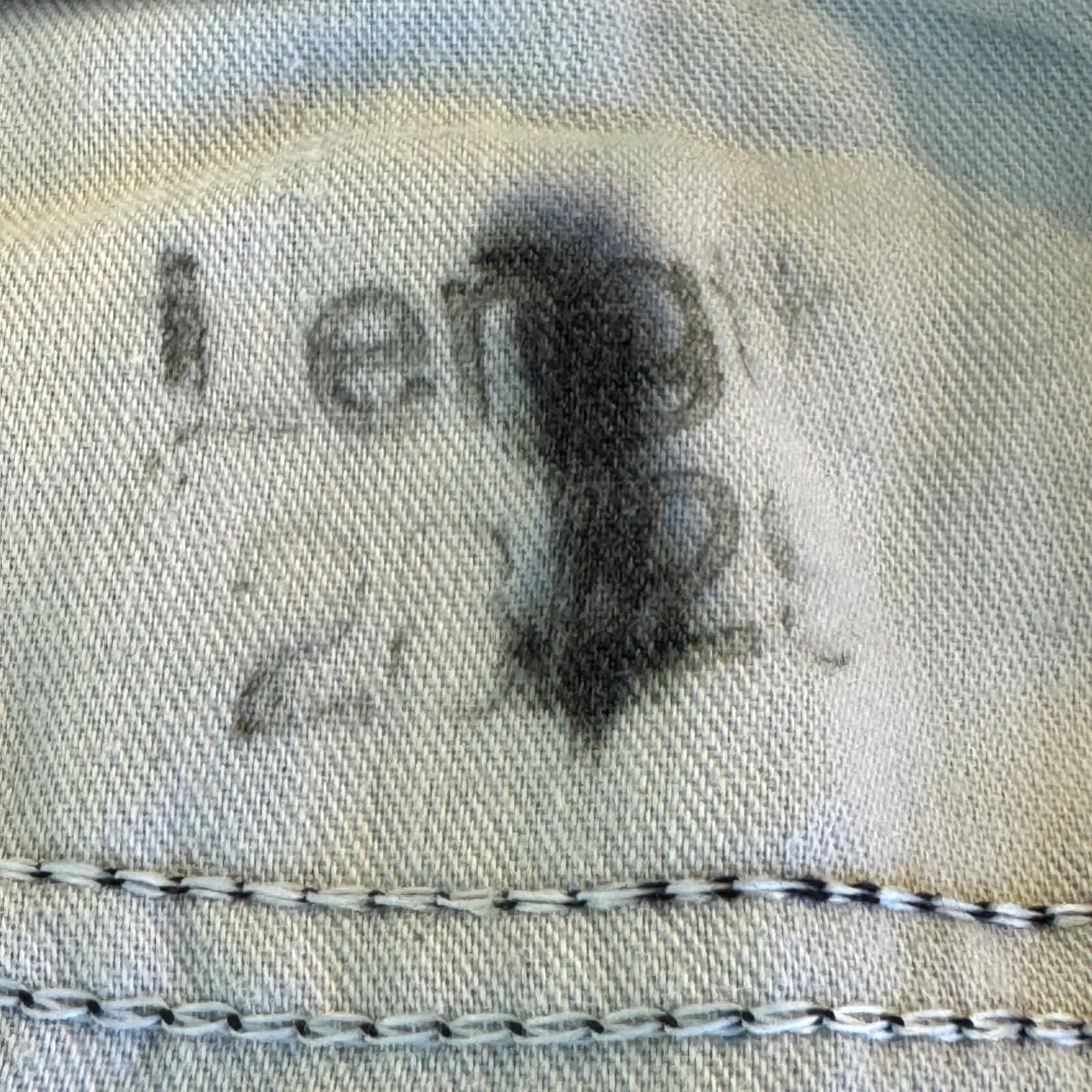 Carhartt Carpenter Pants 34x30 Navy Ripstop 383-20 Relaxed Fit Workwear - Thumbnail 7