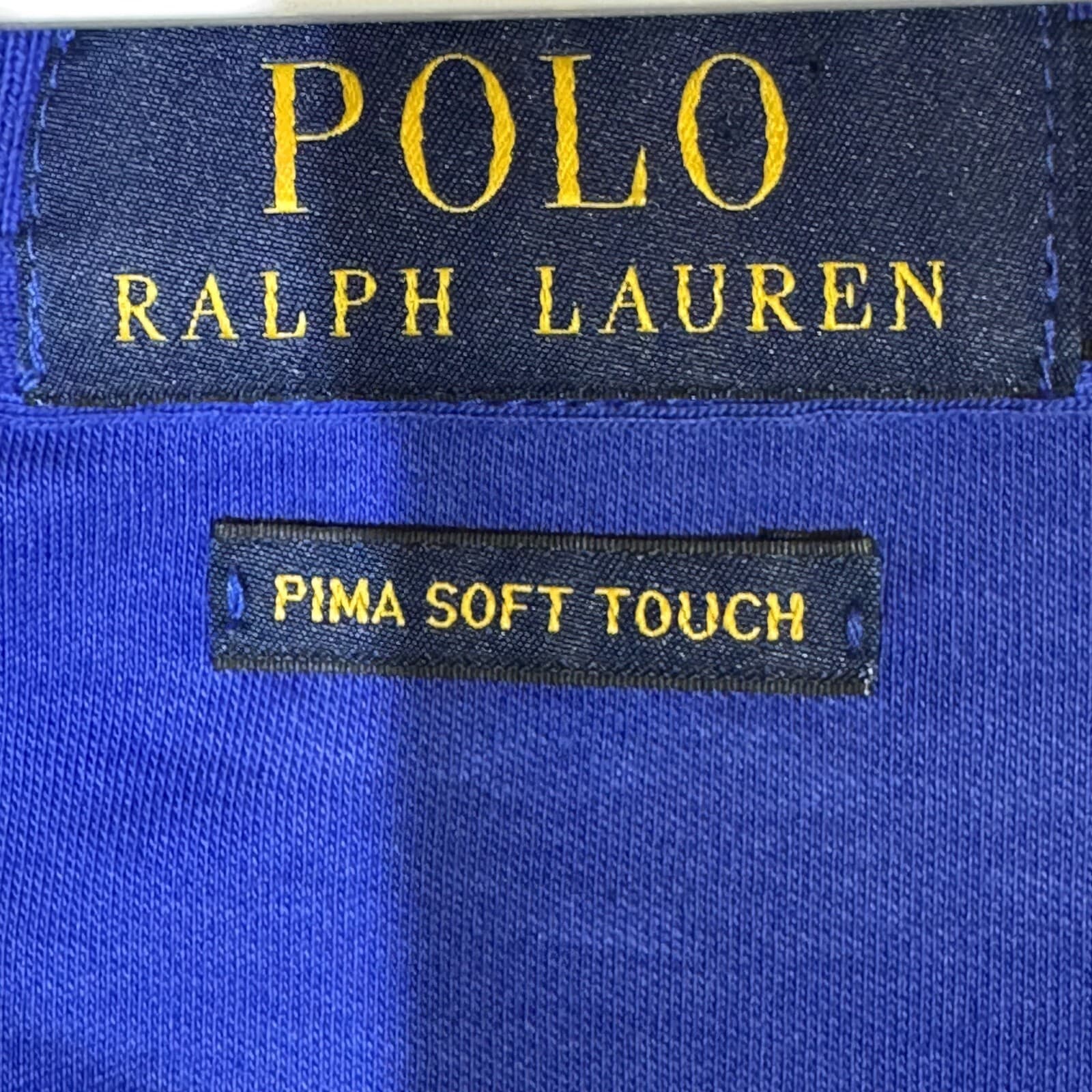 Polo Ralph Lauren Shirt Men XL Blue 100 Percent Cotton Soft Touch Short Sleeve - Thumbnail 8