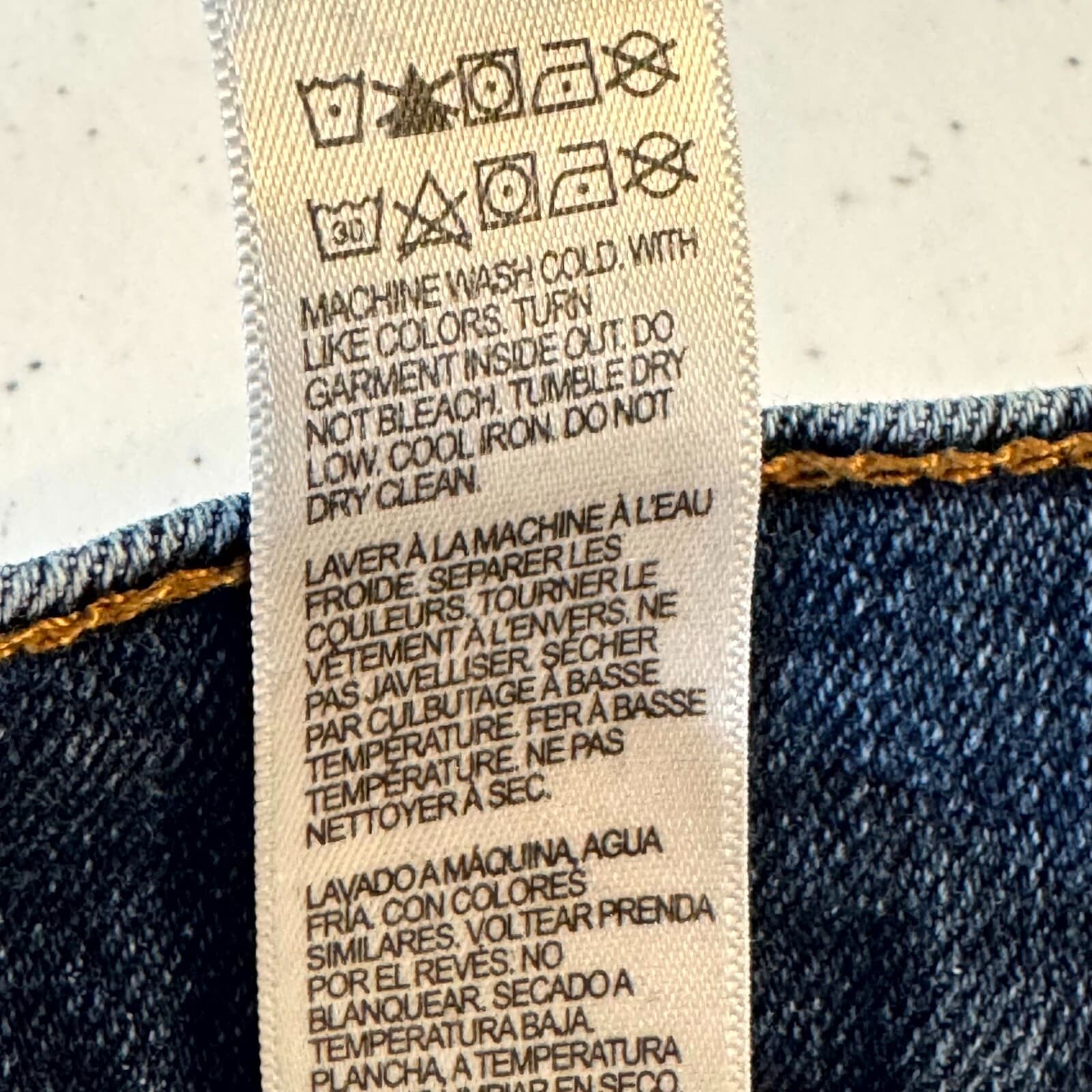 Lucky Brand 410 Men’s Jeans 32x30 Blue Denim Athletic Slim Mid-Rise Straight - Thumbnail 14