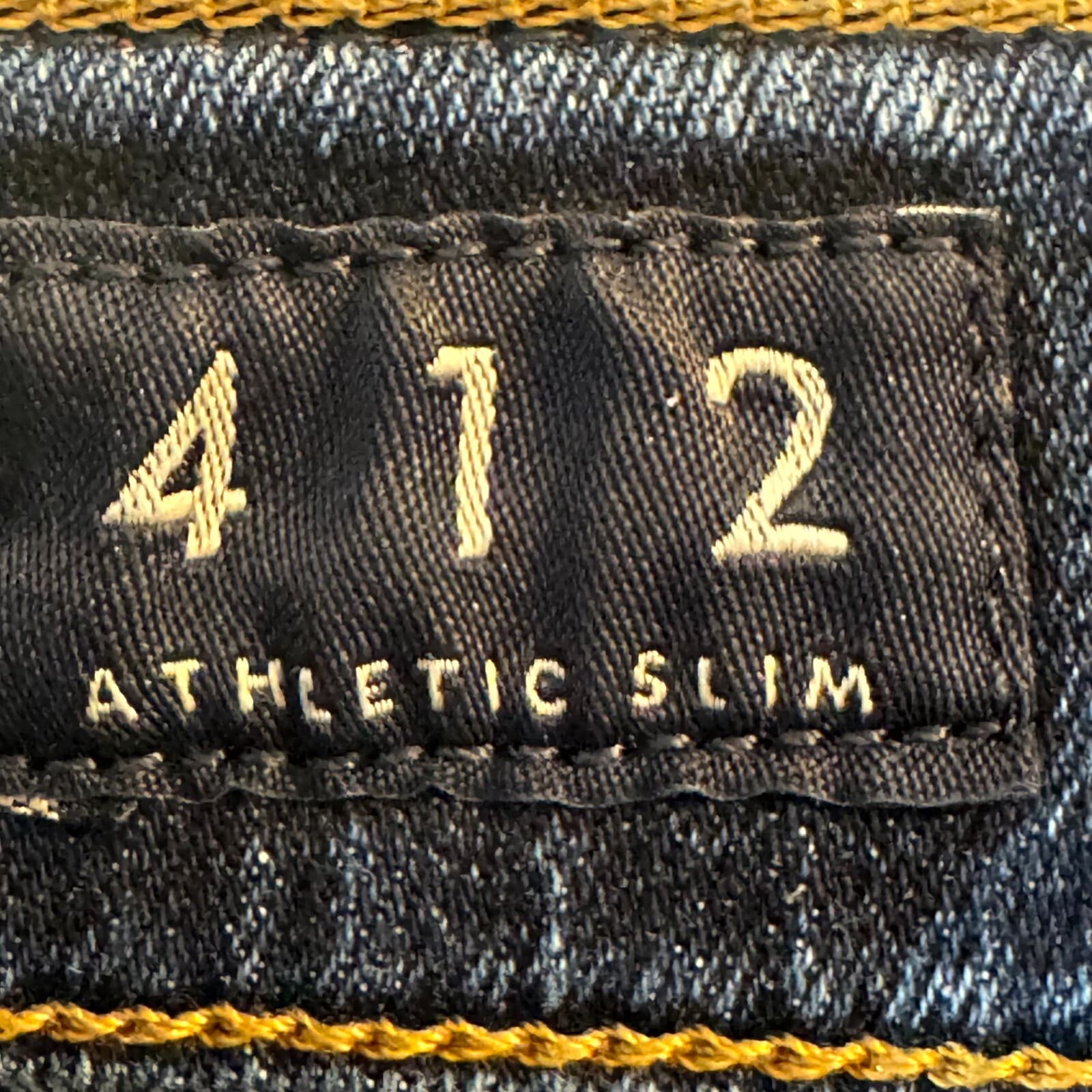 Lucky Brand 412 Jeans Men 34x34 Blue Denim Athletic Slim Fit Straight Leg - Thumbnail 11