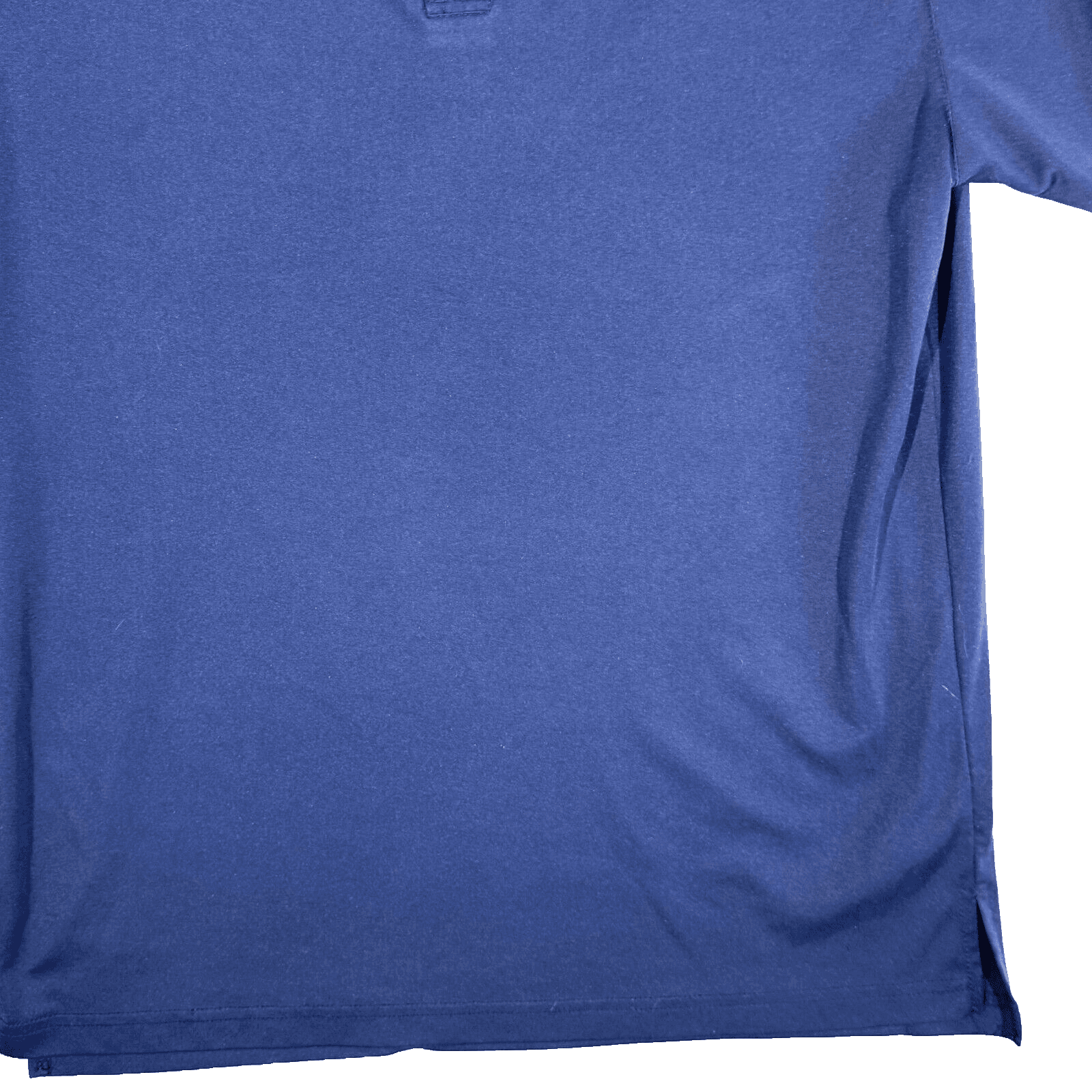 Michigan Polo Shirt Men M Navy Maize Performance Short Sleeve Golf Athletic - Thumbnail 6