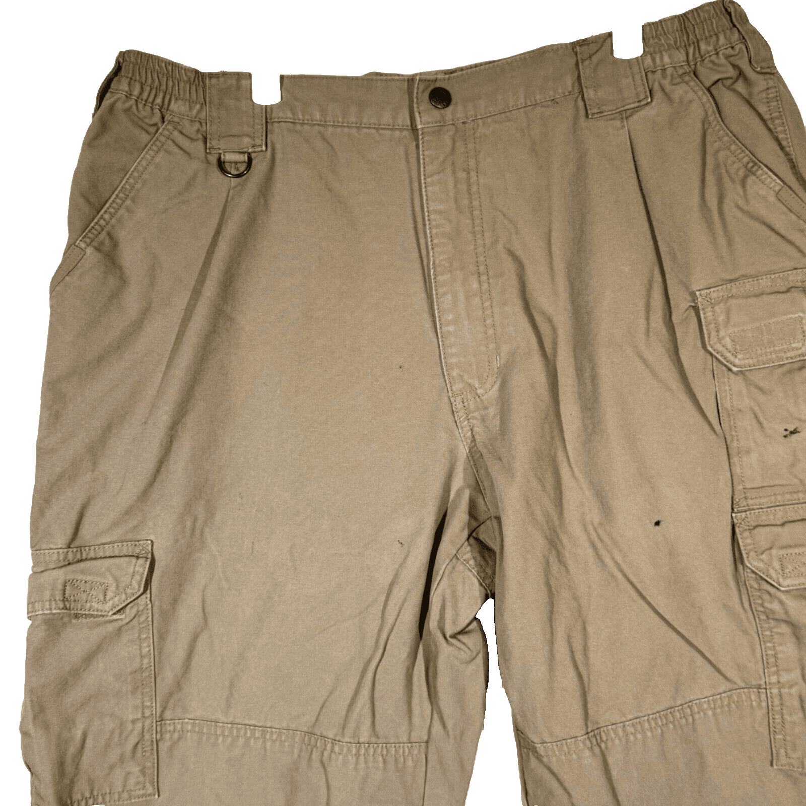 511 Tactical Cargo Pants Men 40x30 Beige 100 Percent Cotton Workwear Utility - Thumbnail 4