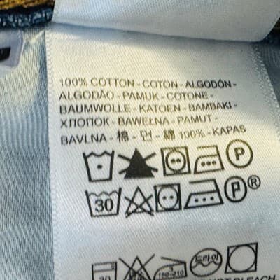 Levis 550 Jeans Mens 38x30 Blue Medium Wash Relaxed Tapered Denim Mid Rise - Thumbnail 5