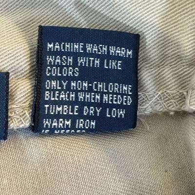 Polo Ralph Lauren Classic Chino Pants Mens 40x30 Beige Hammond Pleated Dress - Thumbnail 5