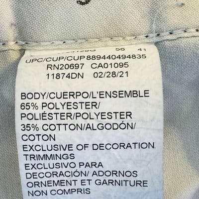 Dickies 874 Pants Mens 46x30 Navy Blue Original Fit Workwear Chino Straight Leg - Thumbnail 5