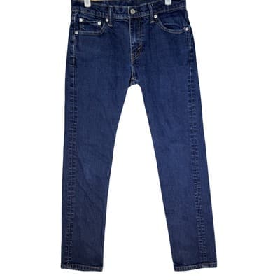 Levis 511 Jeans Mens 30x32 Blue Slim Fit Stretch Denim Pants Tapered Leg - Image 1