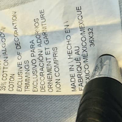 Dickies Pants Mens 36x32 Black Slim Taper Chino Flexible Durable Workwear - Thumbnail 6