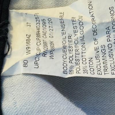 Dickies Pants Mens 36x32 Black Slim Taper Chino Flexible Durable Workwear - Thumbnail 5