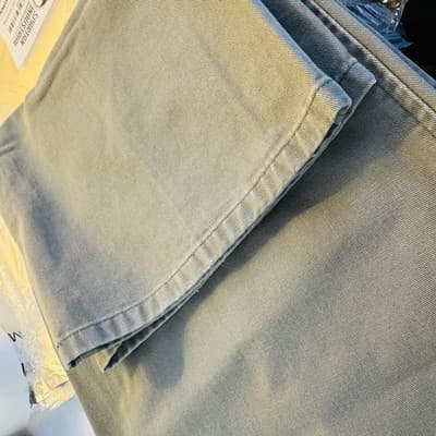 Polo Ralph Lauren Chino Pants Mens 34x31 Gray Pleated Front Cotton Twill - Thumbnail 8