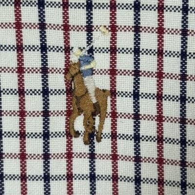 Ralph Lauren Yarmouth Shirt Mens 16.5 35 Red Blue Check Button Down Long Sleeve - Thumbnail 7