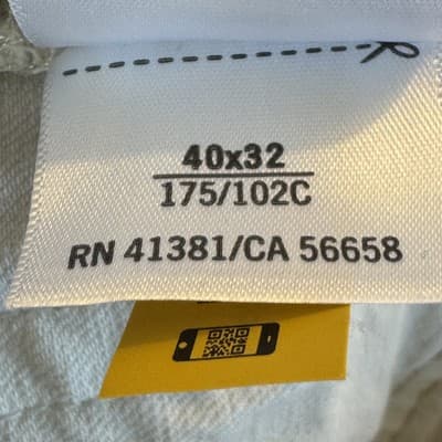 Polo Ralph Lauren Jeans Mens 40x32 Cream White Sullivan Slim Denim Pants Stretch - Thumbnail 9