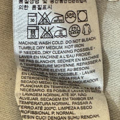 Levis 550 Jeans Mens 38x34 Black Relaxed Tapered Fit Denim Pants 90s - Thumbnail 6