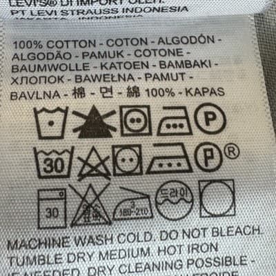 Levis 550 Jeans Mens 38x34 Black Relaxed Fit Tapered Leg Denim Pants Riveted - Thumbnail 5