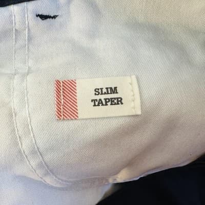 Dickies Pants Mens 36x32 Black Slim Taper Chino Flexible Durable Workwear - Thumbnail 8