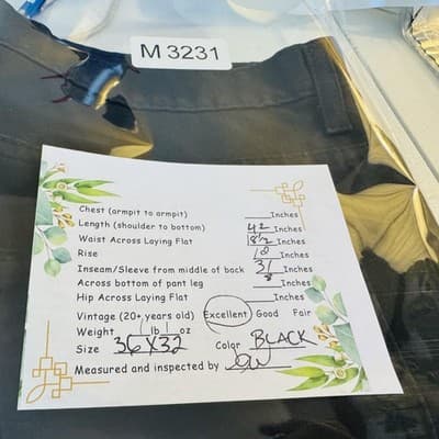 Dickies Pants Mens 36x32 Black Slim Taper Chino Flexible Durable Workwear - Thumbnail 10