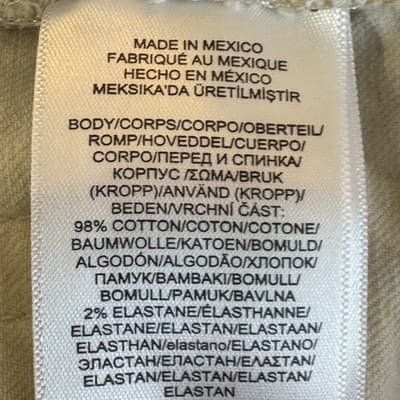 Polo Ralph Lauren Jeans Mens 40x32 Cream White Sullivan Slim Denim Pants Stretch - Thumbnail 6