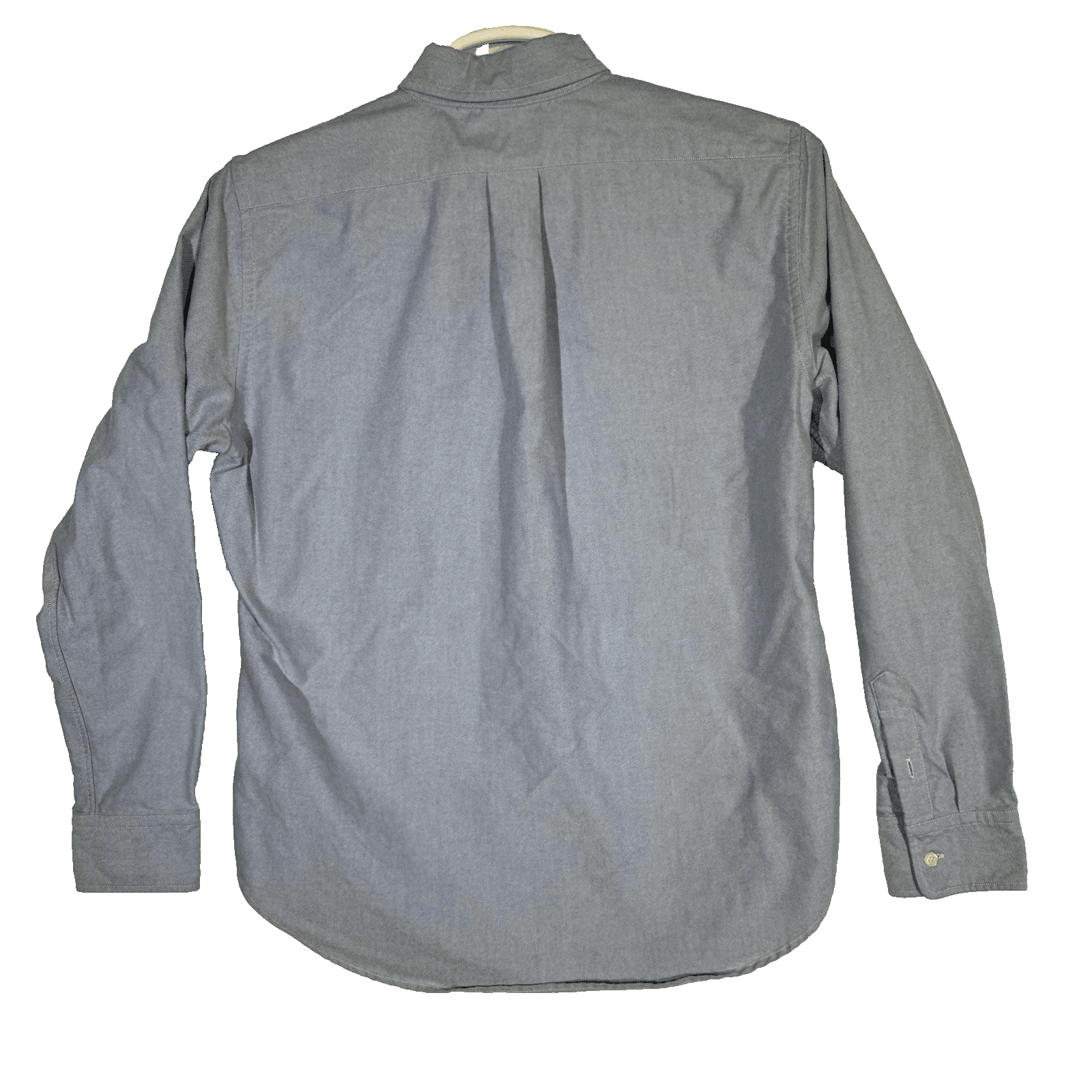 Ralph Lauren Shirt Mens Large Blue Button Down Oxford Long Sleeve Pony Logo Polo - Thumbnail 2