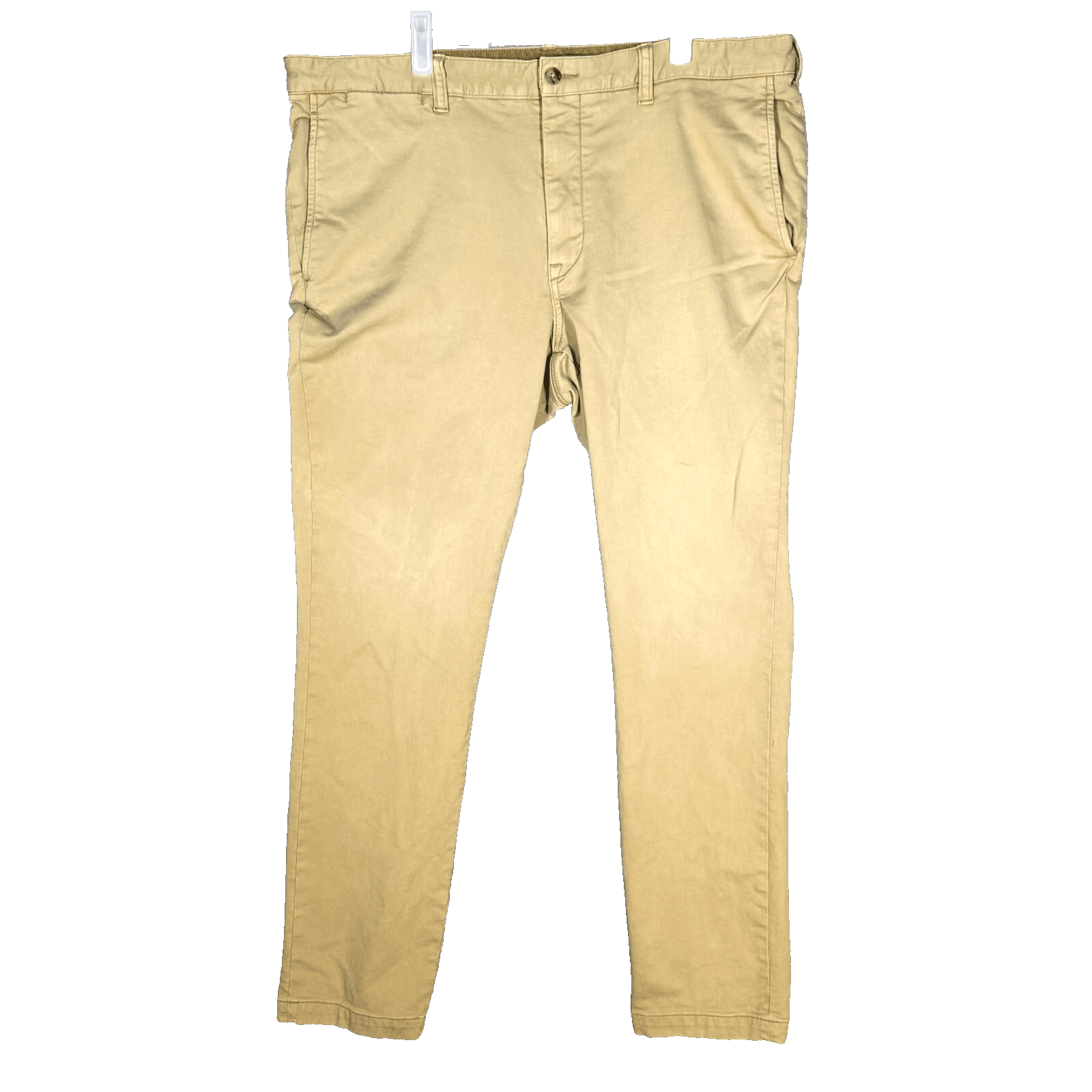 Polo Ralph Lauren Mens Chino Pants 38/32 Beige Stretch Slim Fit Classic - Image 1