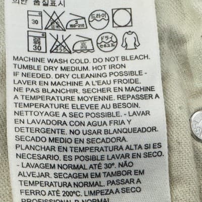 Levis 514 Jeans Mens 32x32 (30x32) Tan Khaki Straight Leg 100% Cotton Denim - Thumbnail 6