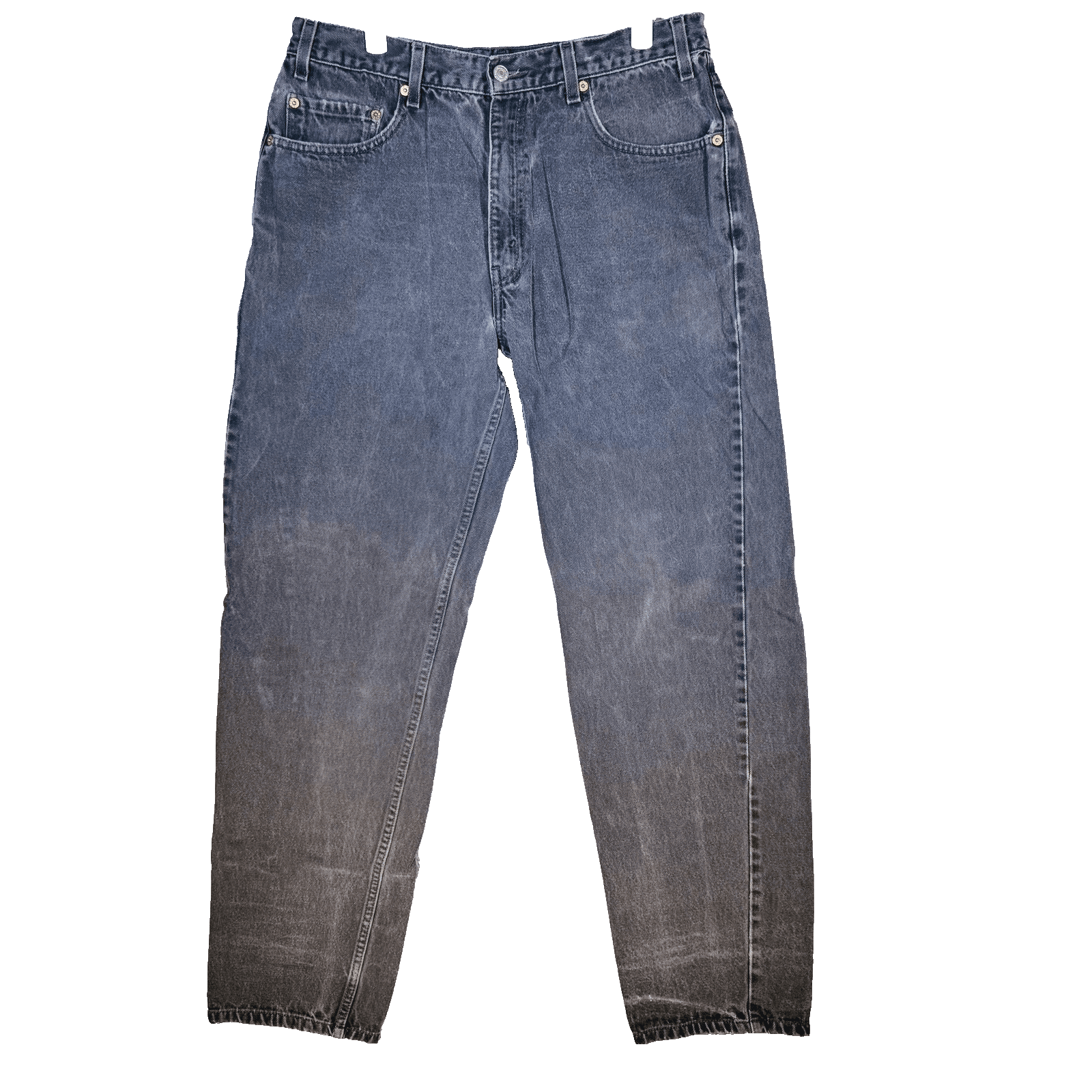 Vintage Levis 550 Jeans Mens 36x32 (36x34) Blue Stone Wash Relaxed Tapered Denim - Image 1