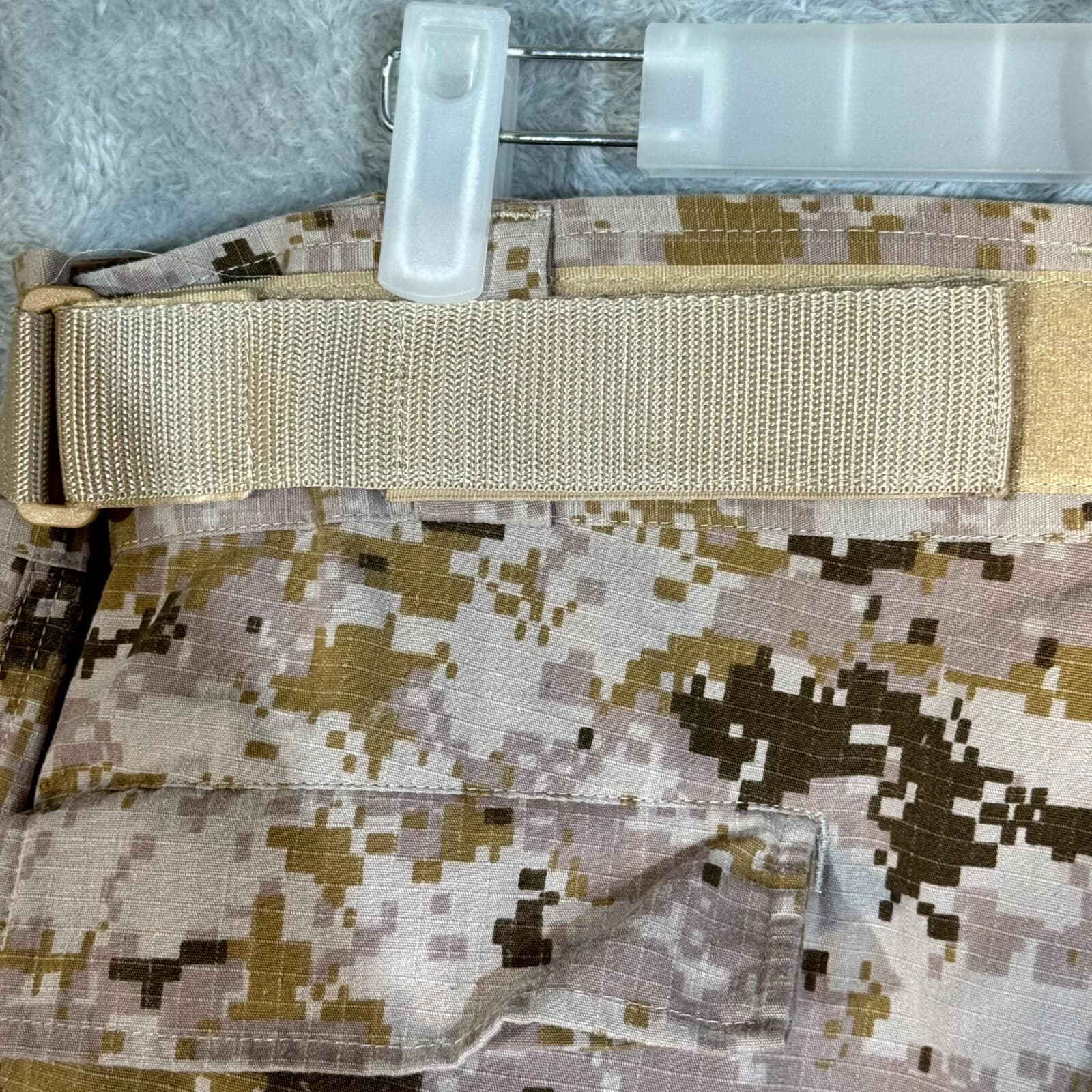 Valken V-Tac Men's Cargo Pants 2XL Desert Camouflage Cotton Drawstring Hem - Thumbnail 9