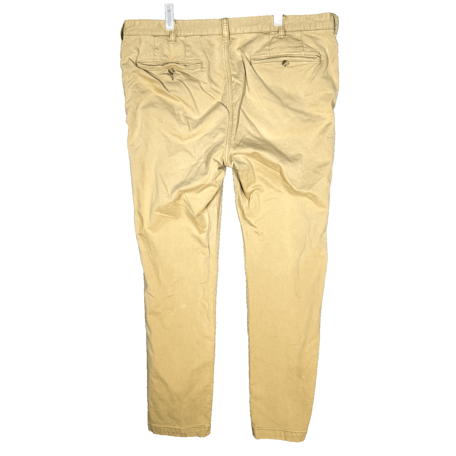 Polo Ralph Lauren Mens Chino Pants 38/32 Beige Stretch Slim Fit Classic - Thumbnail 2