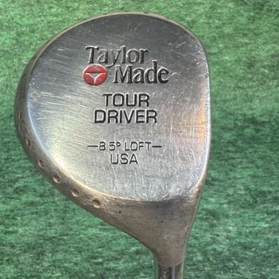 Vintage TaylorMade Tour Driver 8.5° RH True Temper Golf Pride Grip USA - Image 1