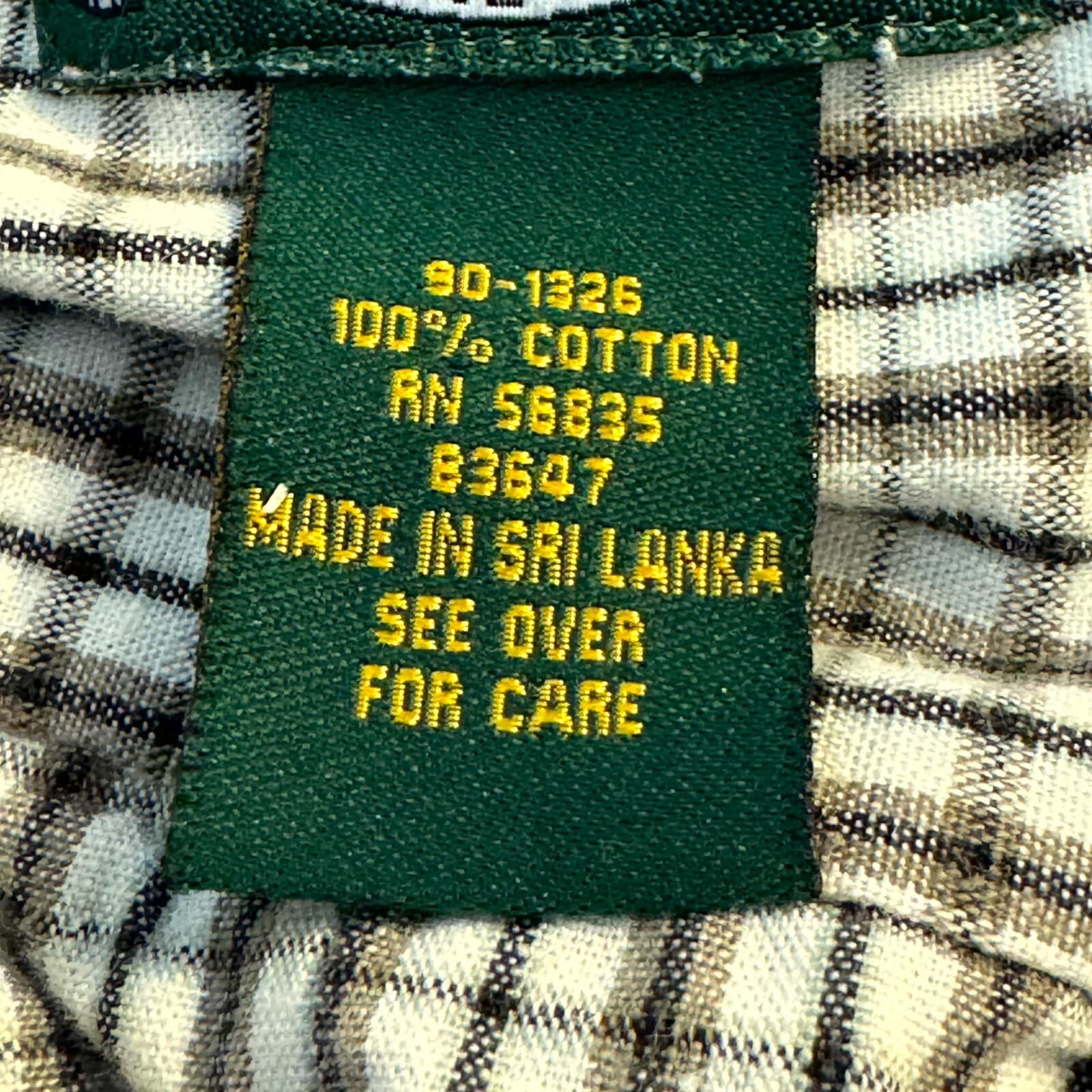 Cabela’s Men’s Shirt 2XL Brown Check 100% Cotton Short Sleeve Button-Down - Thumbnail 13