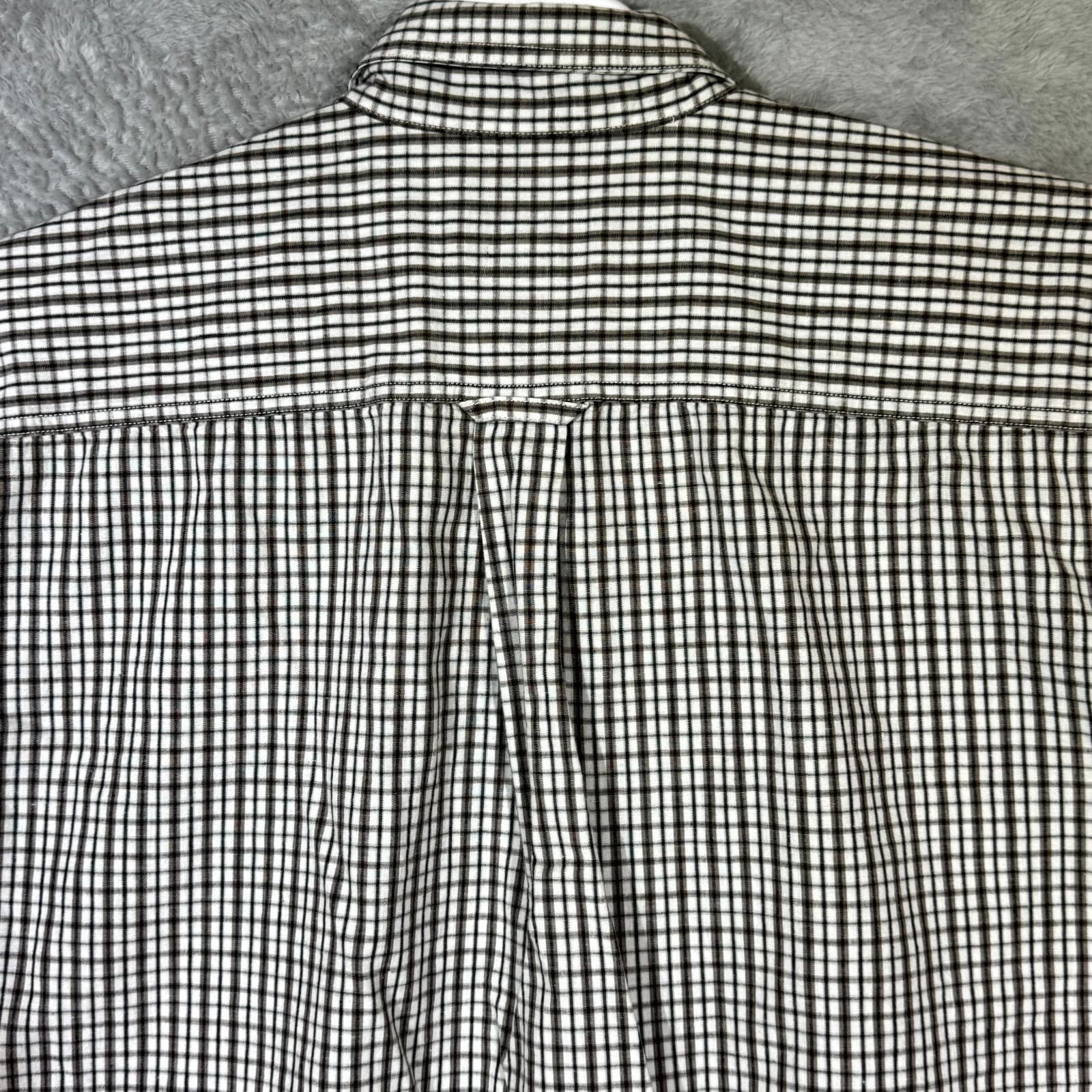 Cabela’s Men’s Shirt 2XL Brown Check 100% Cotton Short Sleeve Button-Down - Thumbnail 10