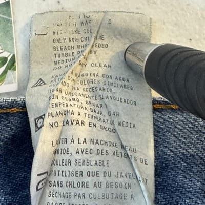 Dickies Jeans Mens 44x32 Blue Straight Leg Regular Fit Workwear Denim C993RNB - Thumbnail 6