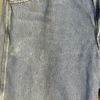 Vintage Dickies Jeans Mens 32x32 Blue Denim Carpenter Workwear Paint Stains 00s - Thumbnail 5