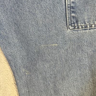 Vintage Dickies Jeans Mens 32x32 Blue Denim Carpenter Workwear Paint Stains 00s - Thumbnail 7