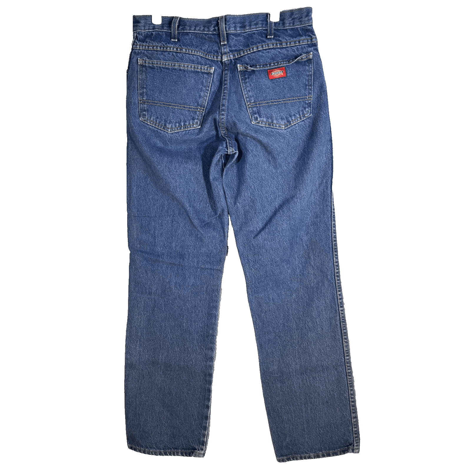 Dickies Jeans Mens 32x34 Blue Straight Leg Denim Classic Workwear 100% Cotton - Thumbnail 2