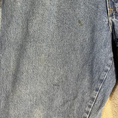 Dickies Jeans Mens 44x32 Blue Straight Leg Regular Fit Workwear Denim C993RNB - Thumbnail 3