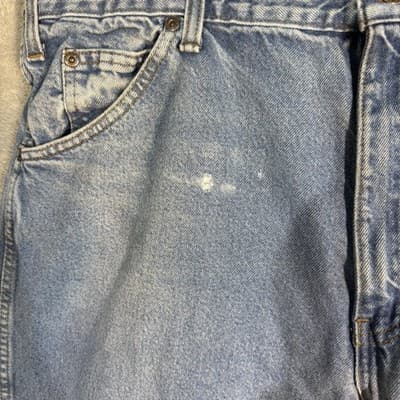 Vintage Dickies Jeans Mens 40x34 Blue Denim Relaxed Fit Workwear Classic 90s - Thumbnail 3