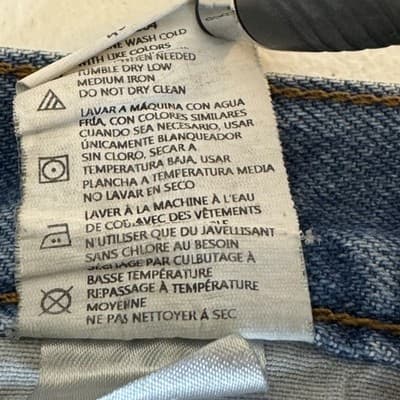 Vintage Dickies Jeans Mens 40x34 Blue Denim Relaxed Fit Workwear Classic 90s - Thumbnail 6