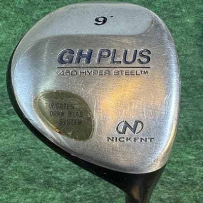 Nickent GH Plus 450 Hyper Steel 9 Wood RH Black Proforce 65 R Flex Golf Club - Image 1