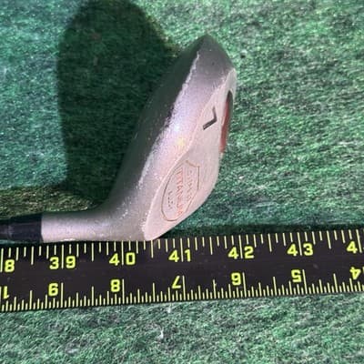 Vintage Turnberry Masters Oversize 7 Wood Titanium Alloy RH Graphite Silver Club - Thumbnail 6