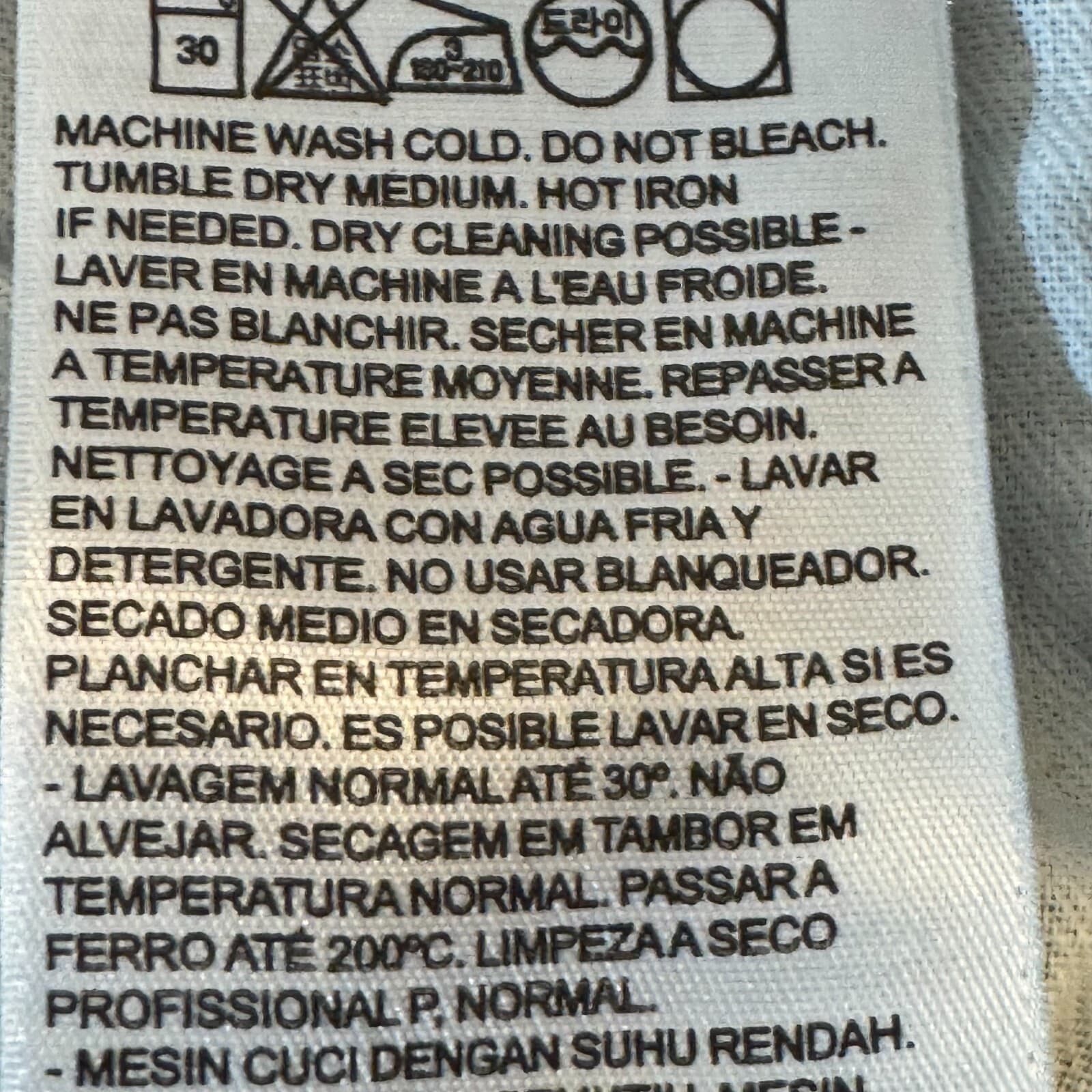 Levi’s 501 Men’s Jeans 34x30 Blue Denim Button Fly Straight Leg Classic - Thumbnail 13