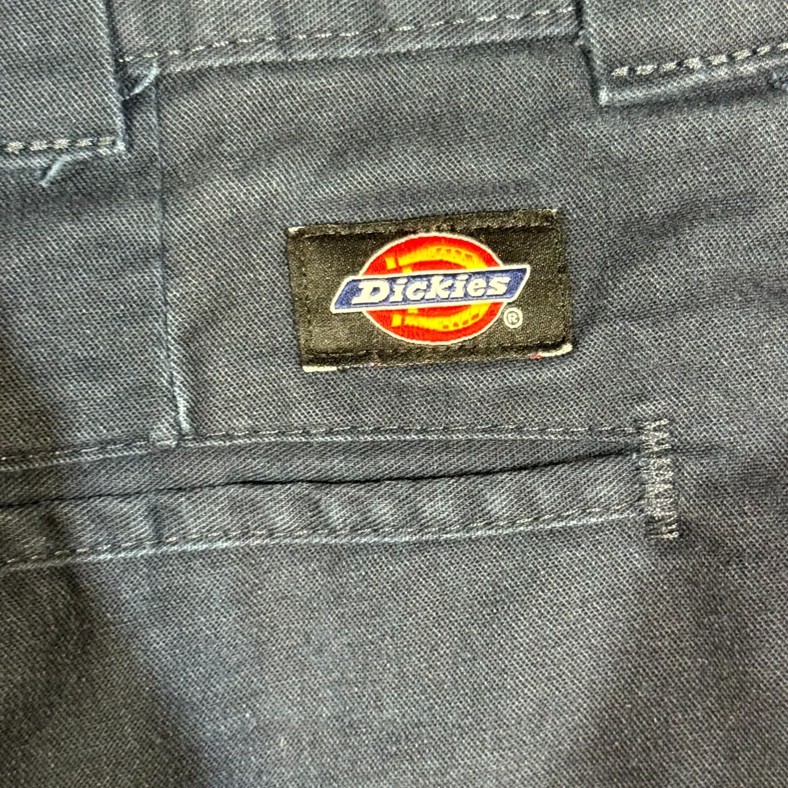 Carhartt Carpenter Pants 74533-20 Relaxed Fit Navy Ripstop Workwear 34x29 - Thumbnail 3