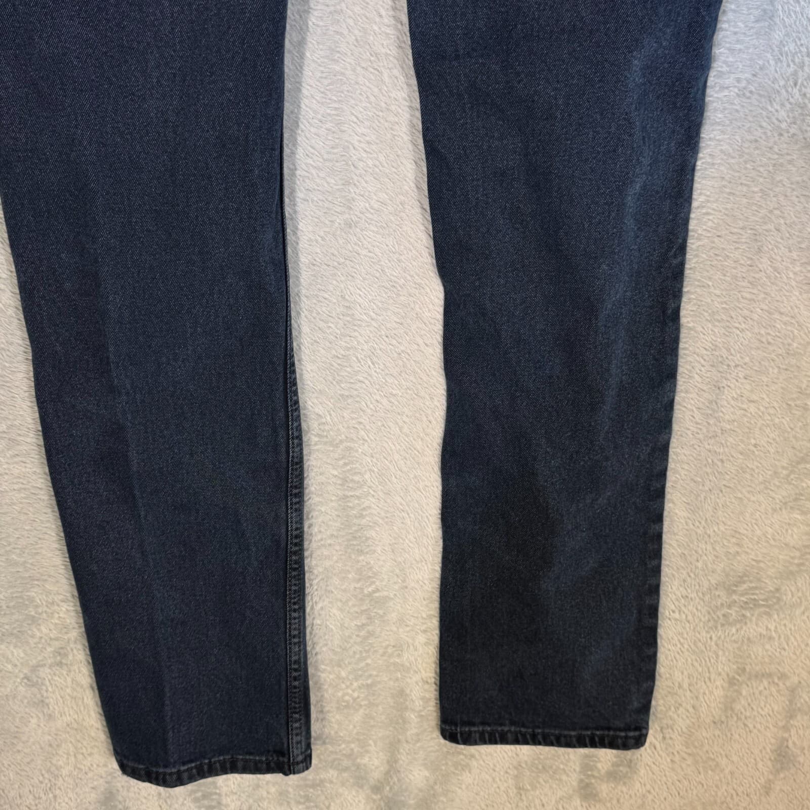 Levi's 511 Men's Jeans 32x34 Black Denim Stretch Slim Straight - Thumbnail 8