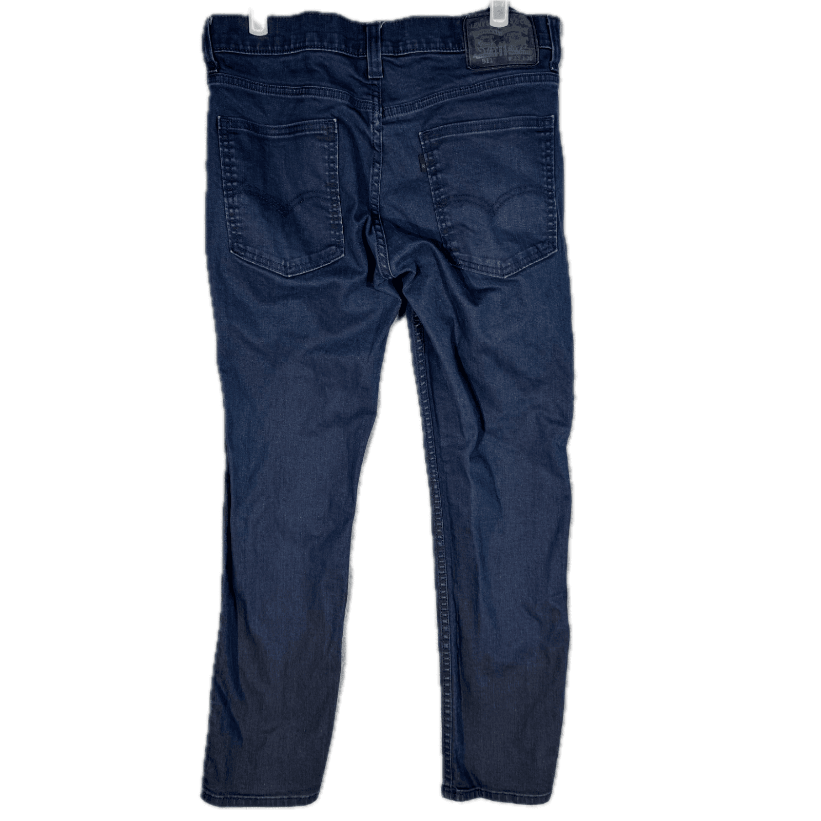 Levi's 511 Men's Jeans 33x30 Blue Denim Stretch Slim Straight - Thumbnail 2