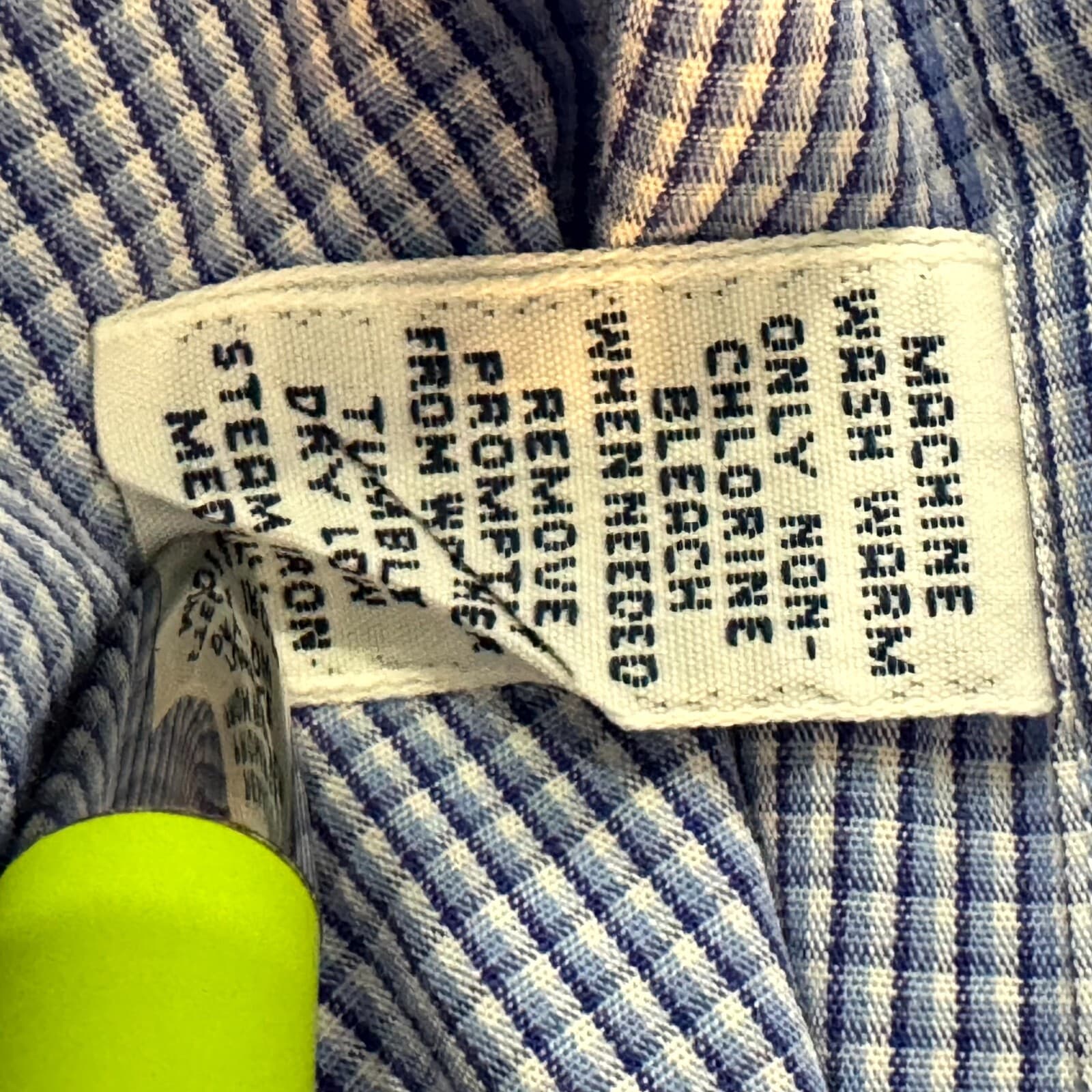 Polo Ralph Lauren Andrew Men’s Dress Shirt 17 34/35 Blue 100% Cotton - Thumbnail 15