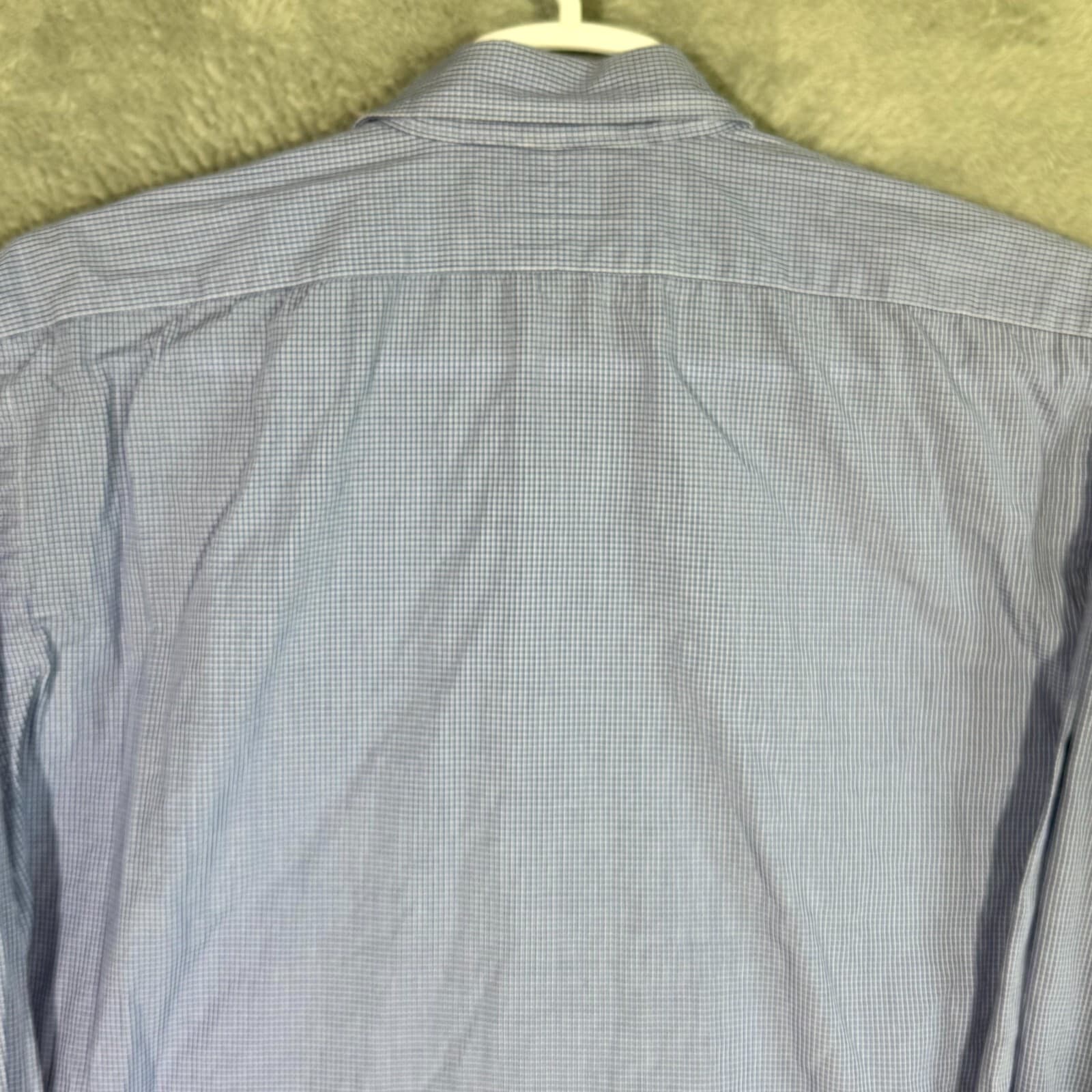 Polo Ralph Lauren Andrew Men’s Dress Shirt 17 34/35 Blue 100% Cotton - Thumbnail 12