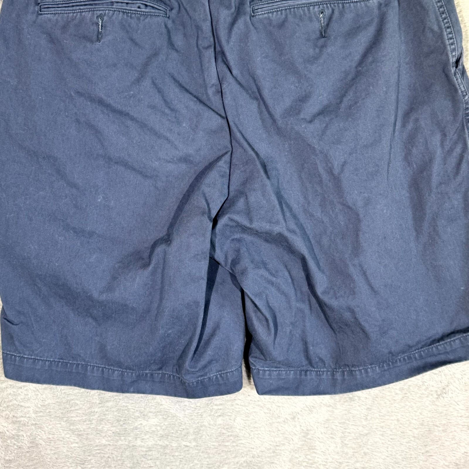 Polo Ralph Lauren Men’s Chino Shorts 36 Blue Cotton Relaxed Fit Mid-Rise - Thumbnail 10
