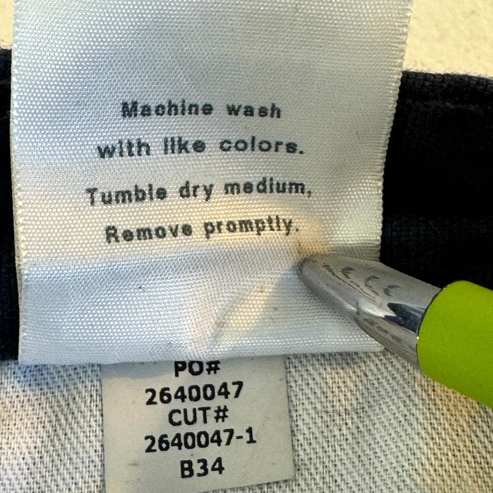 Carhartt Carpenter 74533-20 Pants Men 34x30 Navy Ripstop Relaxed Fit Workwear - Thumbnail 6