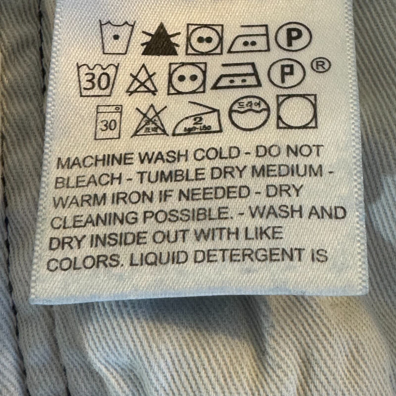 Levi's 511 Men's Jeans 32x32 Gray Denim Stretch Slim Straight Premium Denim - Thumbnail 14