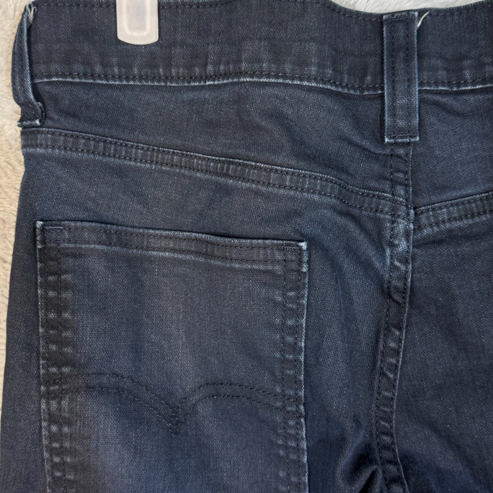 Levi's 511 Men's Jeans 33x30 Blue Denim Stretch Slim Straight - Thumbnail 6