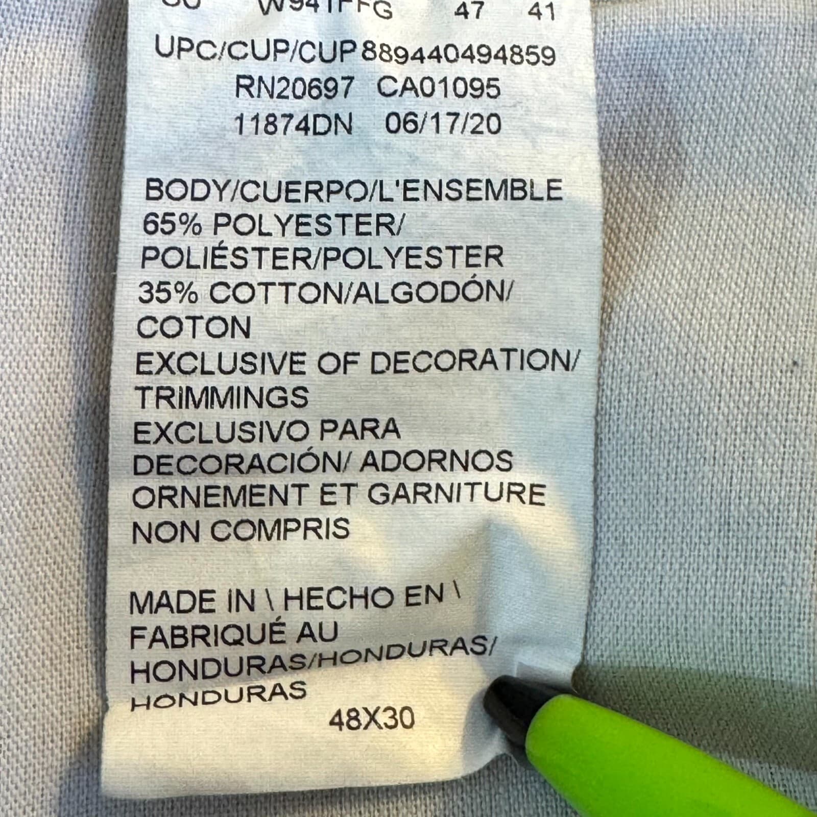 Dickies 874 Men’s Work Pants 48×30 Navy Original Fit High-Rise Straight Leg - Thumbnail 15