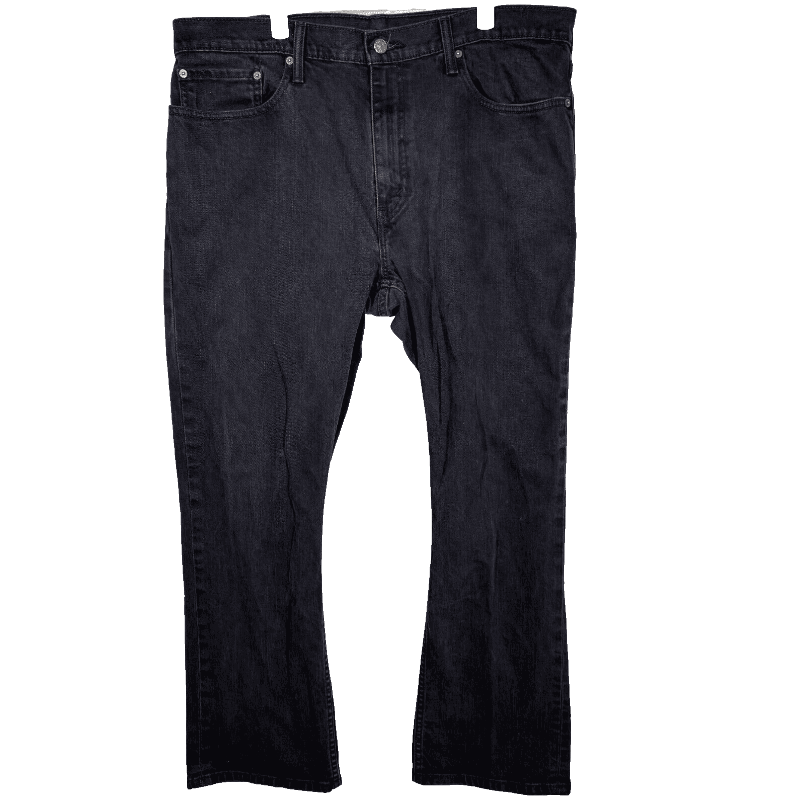 Levis 559 Jeans Men 38x32 Black Stretch Denim Relaxed Straight Fit Mid Rise - Image 1